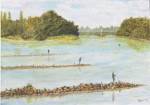les trois pécheurs sur la loire